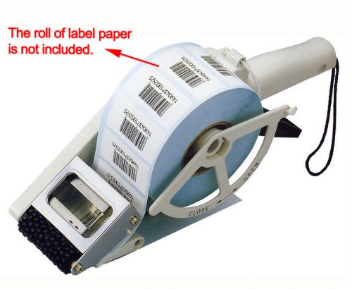 Handheld barcode dispenser &amp; stick equipment apn-60 tag labeling machinery e for sale