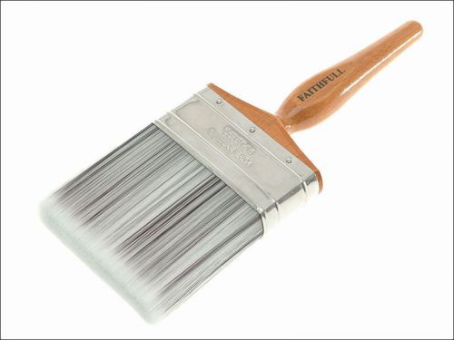 Faithfull - Superflow Synthetic Paint Brush 100mm (4in) - 7500340