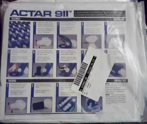 Qty/100 New Actar 911 Child / Adult Dual Size Disposable Lung