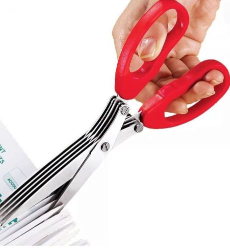 Multi Blade - Shredder Scissors, Red - BB&amp;B