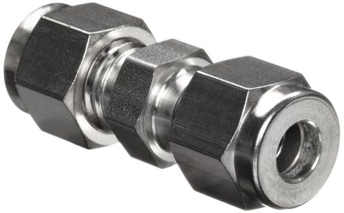 Parker A-Lok 6SC6-316 316 Stainless Steel Compression Tube Fitting Union 3/8&#034;...
