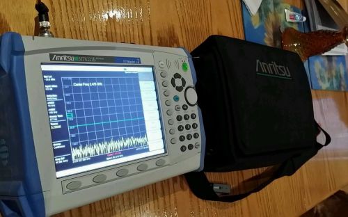 Anritsu BTS Master MT8221B . 30 Options, Power Meter Spectrum Vector Signal Gen