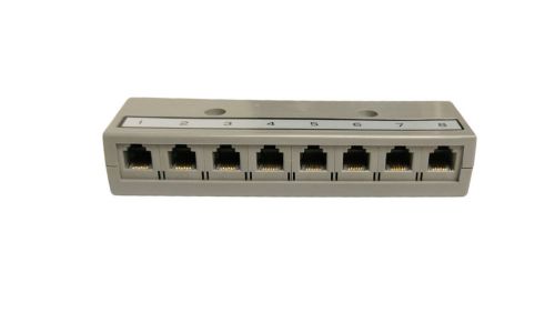 R.j. enterprises - 800t8-m - telco harmonica connector 8 port (male) for sale