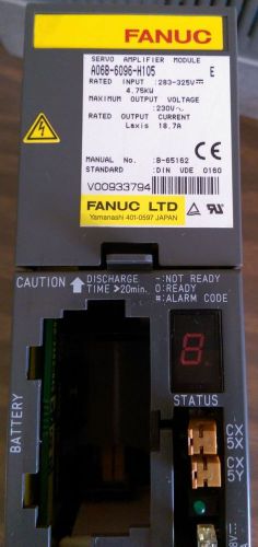 FANUC A06B-6096-H105 SERVO AMPLIFIER MODULE A06B6096H105