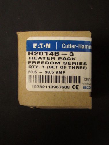 EATON CUTLER HAMMER H2014B 3 Heater Pack Set of Three H2014B-3
