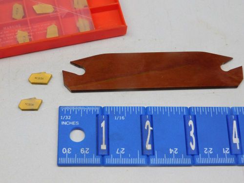 1&#034; INDEXABLE CUT-OFF BLADE WITH GTN-3 CARBIDE INSERTS