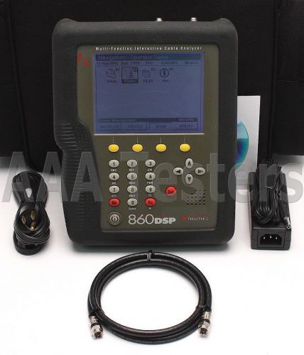 Trilithic 860 dspi multi-function docsis 3.0 cable analyzer catv meter 860dspi for sale