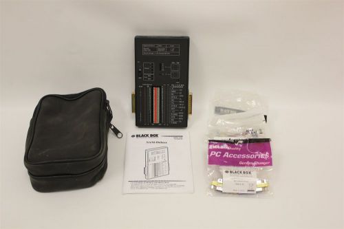 NEW BLACK BOX SAM 232-DELUXE CABLE TESTER KIT WITH CASE