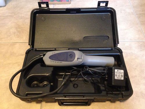 Inficon compass refrigerant leak detector in carry case w/ power cord as is for sale