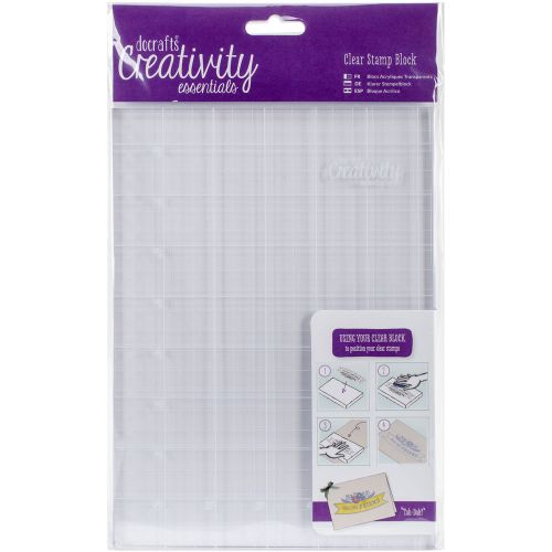 &#034;creativity essentials a5 clear stamp block- , set of 2&#034; for sale
