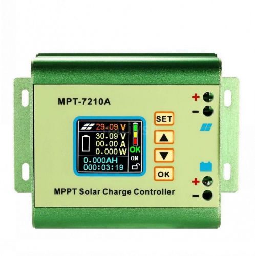 MPPT solar Charge controller Boost Power 24v/36v/48v/72V battery charging 10A