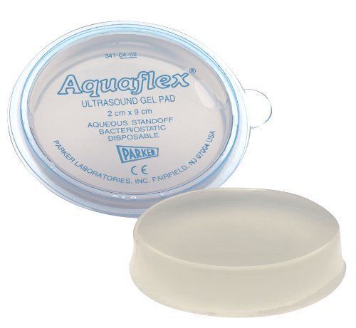 Parker w60694 aquaflex ultrasound gel pad, 2cmx9cm, 6ct for sale