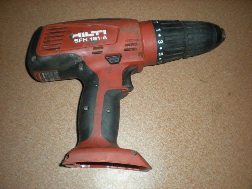 Hilti SFH 181-A hammer drill Tool Only