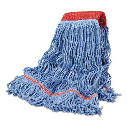 Boardwalk LM30311L Cotton Mop Heads, Cotton/Synthetic Blend, Large, Looped End,
