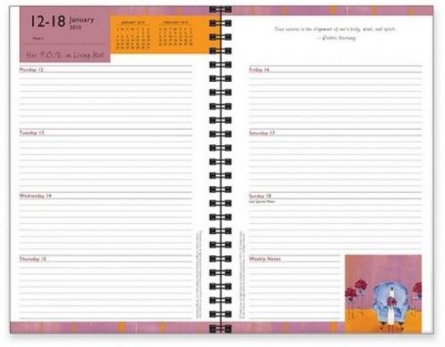 Franklin Covey Her Point Of View (POV) Weekly Wirebound Planner