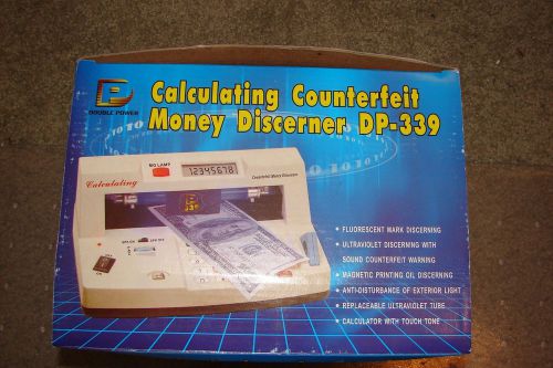 Calculating Counterfeit Money Discerner DP-339