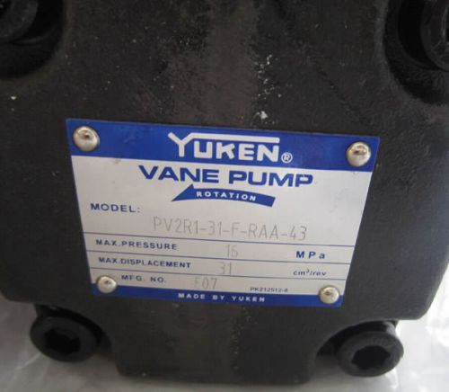 new yuken pump PV2R1-31-F-RAA-43   PV2R1-31-F-RAA-41