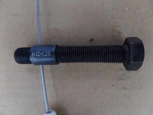M12-1.25 x 50mm hex metric bolt yh (15 pc) full thread class 8.8 lot 0004 for sale