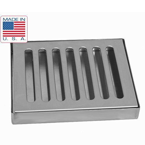 6&#034; X 5&#034; Stainless Steel Draft Beer Drip Tray , Kegerator, Countertop, Surface -