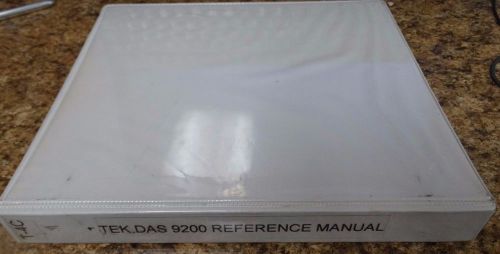 Tektronix Das 9200 Reference Manual