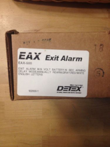 Detex eax 500 for sale