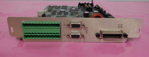 R133317 Waters 056370 260607104A IEE488 RS232 Board Card Assy