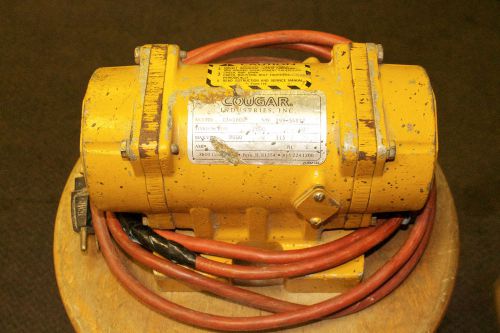 Cougar U1-1600 Portable HD Rotary Electric Concrete Vibrator Single Phase