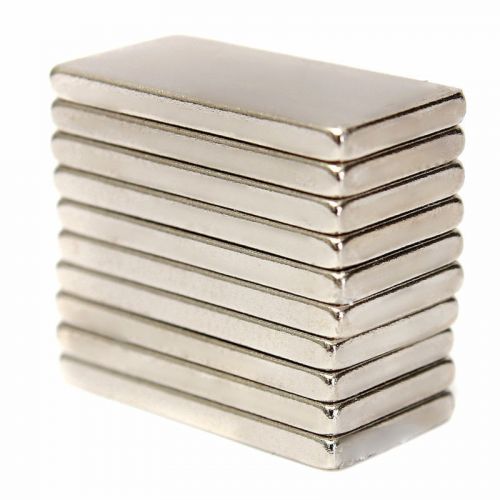 30Pcs N52 Super Strong Block Rare Earth 20x10x2mm Neodymium Fridge Magnets