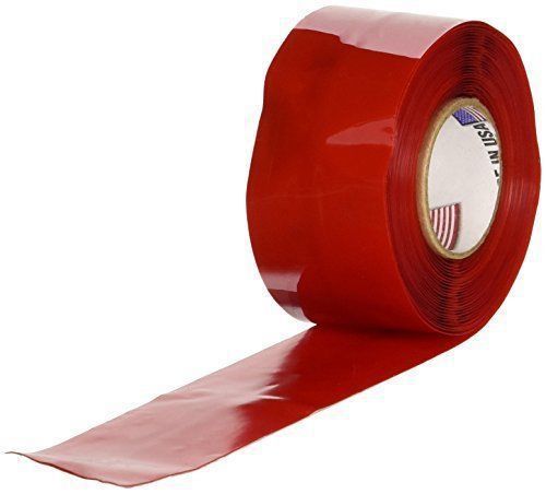 Nashua Stretch and Seal Self Fusing Silicone Tape: 1 inch. x 10 foot Red