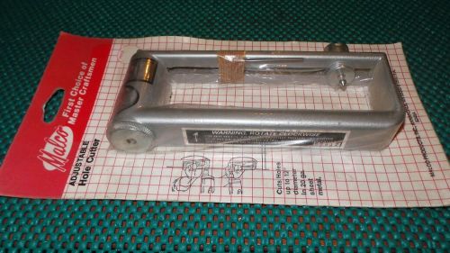 MALCO HC1 ADJUSTABLE HOLE CUTTER MADE IN U.S.A.