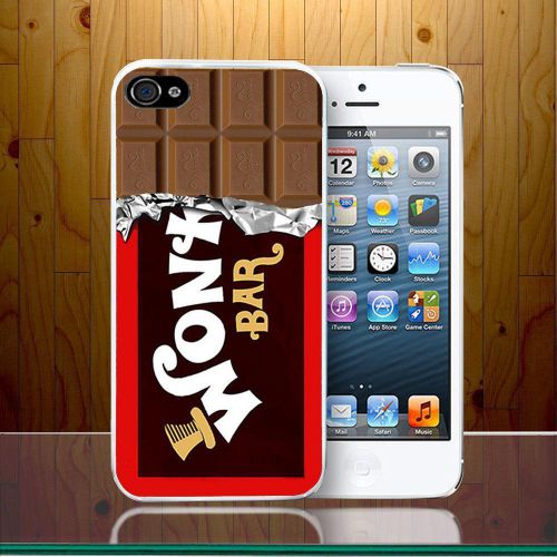New Cool Design Wonka Bar Chocolate Open No Ticket For Samsung iPhone Cover Case