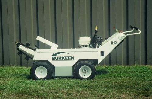 Burkeen b-13 hydraulic walk behind trencher for sale