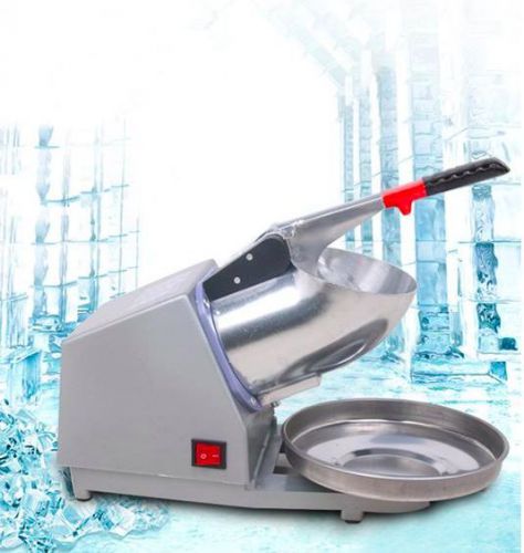 commercial quality small ice shaver machine, snow cone shaved ice dessert