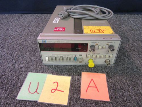 HEWLETT PACKARD HP 5315B UNIVERSAL COUNTER ELECTRICAL AGILENT FREQUENCY USED A