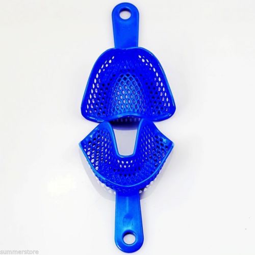 1 Pair/set Dental Plastic-Steel Impression Trays Instruments Sale  Middle Size