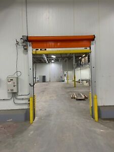 Rytec High Speed Overhead Doors 8&#039; x 10&#039; Used Fabric Rollup