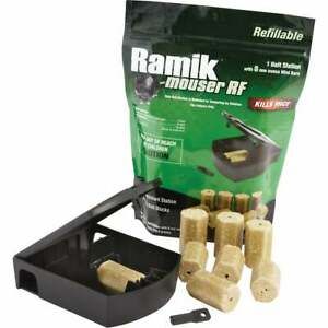 Ramik Mouser RF Refillable Mouse Bait Station (8-Refill) 000800  - 1 Each