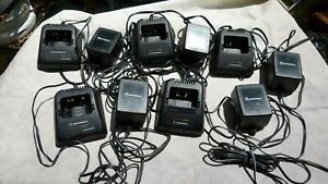 Lot of 5 - Motorola NTN1171A Radio Battery Charger with Power Supply 2580162R01