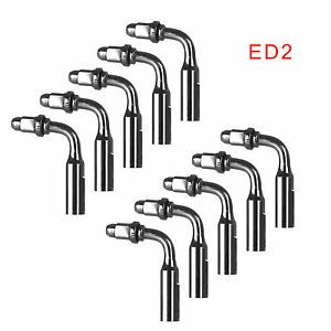 10 Dental Ultrasonic Scaler Tip 95° ED2 Fit DTE SATELEC
