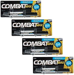 Combat 023400973064 Max Ant Killing Gel, 27 Grams Pack of 4, 4 Pack