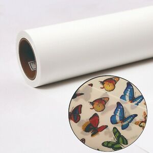 50 in x 100 ftFront Inkjet Printing Backlit PET Film 8 Mil for UV Printer,matte