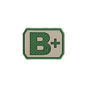 Maxpedition B POS Blood Type Morale Badge Patch BTBPA