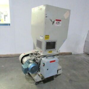 Nissui 2Hp Granulator 13&#034; x 10&#034; Opening 208-460V Good Blades 24&#034; x 24&#034; Hopper
