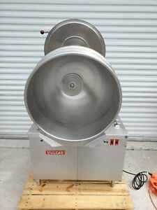 Vulcan 40 Gallon Direct Steam Jacketed Tilt Kettle VDMT-40 DMT-40