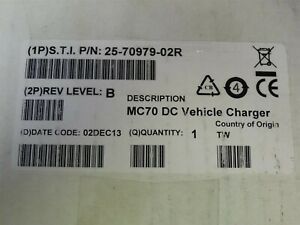 MOTOROLA SYMBOL 25-70979-02R Rev. B MC70 DC Vehicle Charger NEW