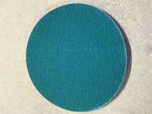PREMIUM  ZIRCONIA,  COLTH, 12&#034; - PSA [ STICKY BACK ] DISC, 60-GRIT, 6 - PACK !!