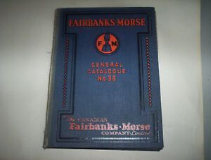 Fairbanks Morse General Catalogue No. 36 (Hardcover) Canada (Original)