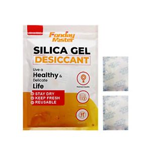 Fonday Premium Quality Food Grade Silica Gel Desiccant Packets Dehumidifier Gel