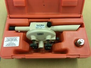 David White L6-20 Sight Level Used Condition with Case