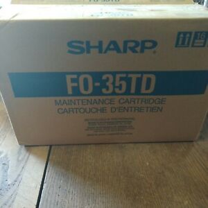 2--Genuine Sharp FO35TD Maintenance Cartridge--SELLING TOGETHER--FAST SHIPPING